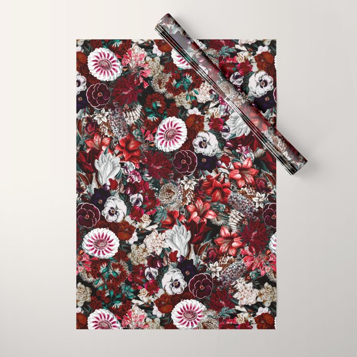 NIGHT FOREST XXIV Wrapping Paper Gallery Image 1