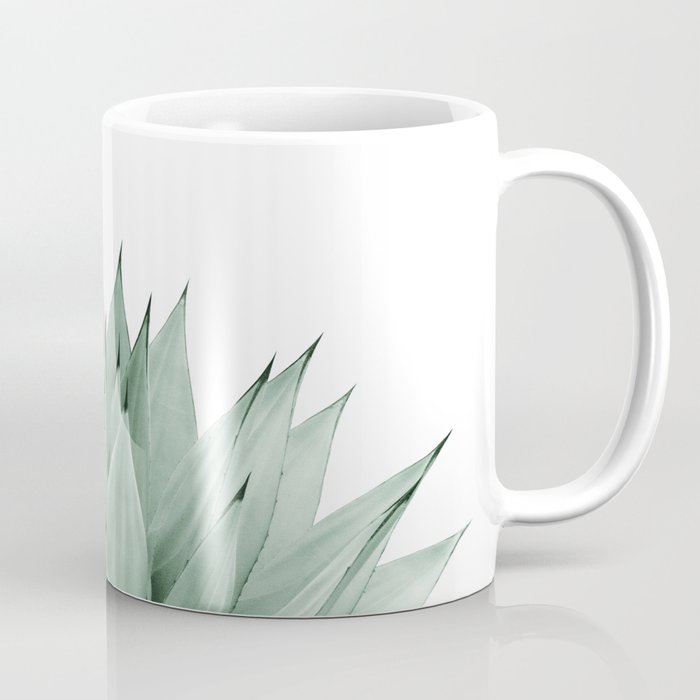 Agave Green Summer Vibes #1 #tropical #decor #art #society6 Coffee Mug Gallery Image 1