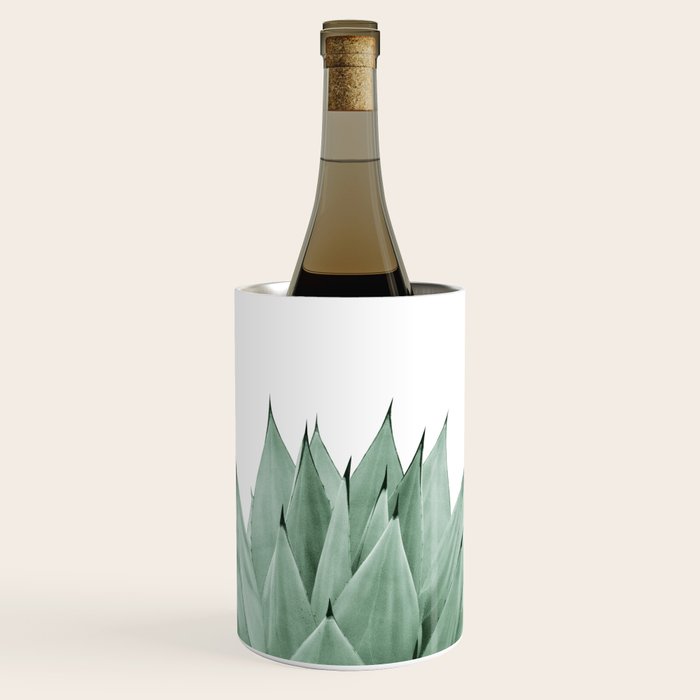 Agave Green Summer Vibes #1 #tropical #decor #art #society6 Wine Chiller Gallery Image 1