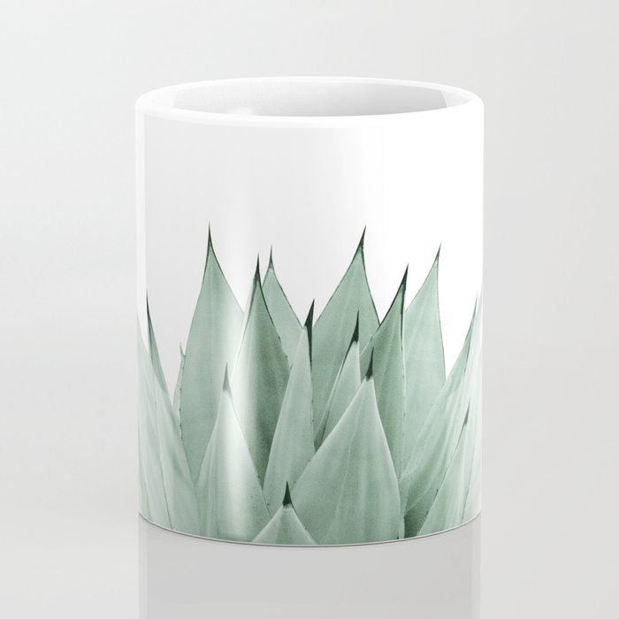 Agave Green Summer Vibes #1 #tropical #decor #art #society6 Coffee Mug Gallery Image 4
