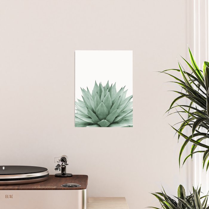 Agave Green Summer Vibes #1 #tropical #decor #art #society6 Poster Gallery Image 2