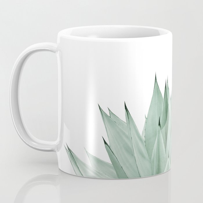 Agave Green Summer Vibes #1 #tropical #decor #art #society6 Coffee Mug Gallery Image 3