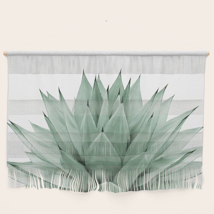 Agave Green Summer Vibes #1 #tropical #decor #art #society6 Wall Hanging Gallery Image 1
