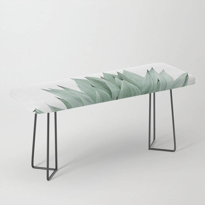 Agave Green Summer Vibes #1 #tropical #decor #art #society6 Bench Gallery Image 1