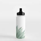 Agave Green Summer Vibes #1 #tropical #decor #art #society6 Water Bottle Gallery Image 2