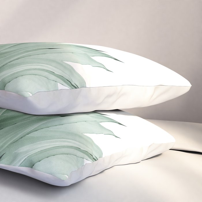 Agave Green Summer Vibes #1 #tropical #decor #art #society6 Pillow Sham Gallery Image 3