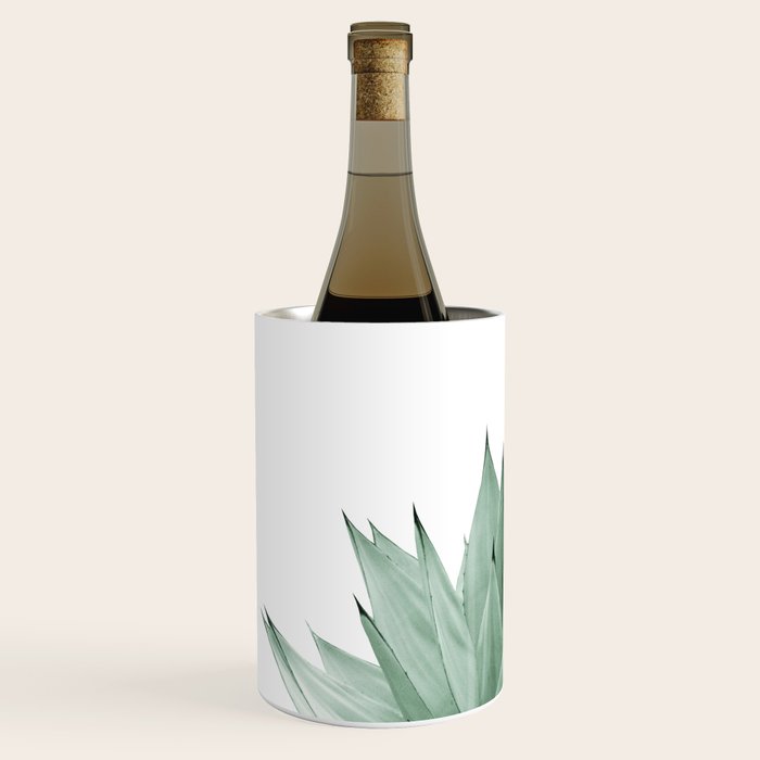 Agave Green Summer Vibes #1 #tropical #decor #art #society6 Wine Chiller Gallery Image 2