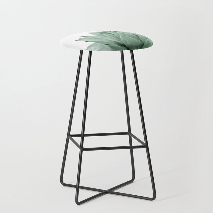 Agave Green Summer Vibes #1 #tropical #decor #art #society6 Stool Gallery Image 1
