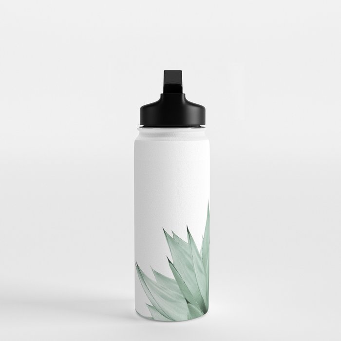 Agave Green Summer Vibes #1 #tropical #decor #art #society6 Water Bottle Gallery Image 3