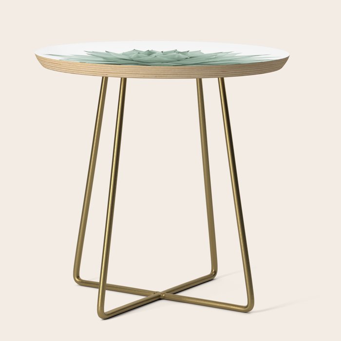Agave Green Summer Vibes #1 #tropical #decor #art #society6 Side Table Gallery Image 1