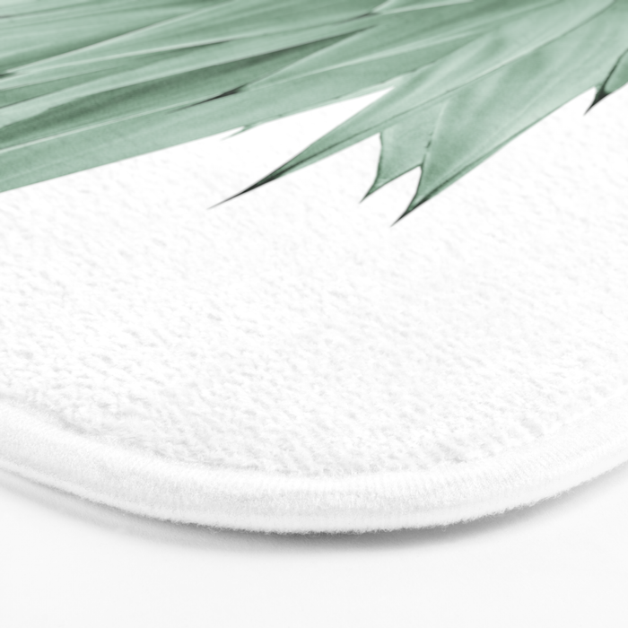 Agave Green Summer Vibes #1 #tropical #decor #art #society6 Bath Mat Gallery Image 3