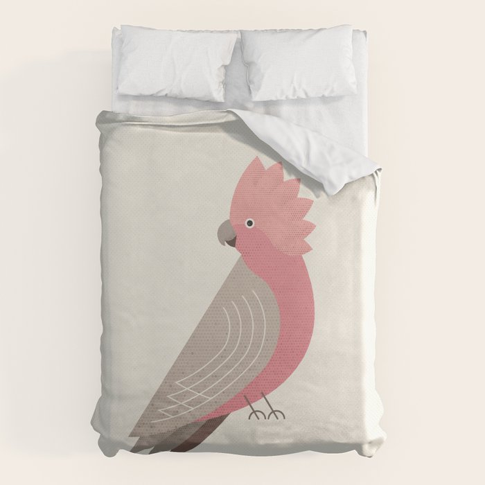 Whimsy Galah Duvet Cover Gallery Image 1