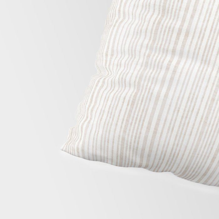 AEGEAN SOFT TICKING STRIPE Pillow Sham Gallery Image 4