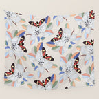 Magnolia flower and insect Wall Tapestry Gallery Image 4