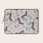 Magnolia flower and insect Laptop Sleeve Gallery Image 1