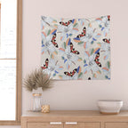 Magnolia flower and insect Wall Tapestry Gallery Image 2