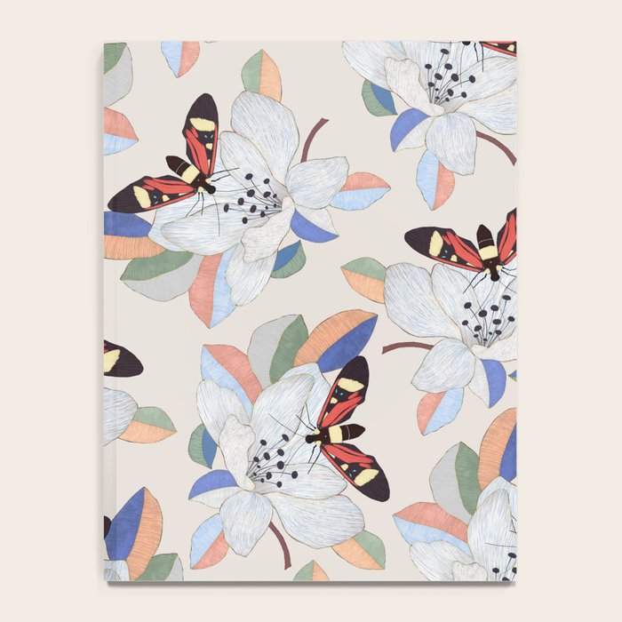 Magnolia flower and insect Notebook Gallery Image 4