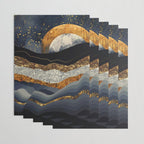 Metallic Mountains Wrapping Paper Gallery Image 3