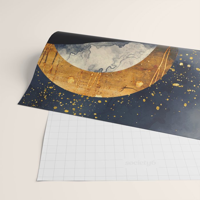 Metallic Mountains Wrapping Paper Gallery Image 2
