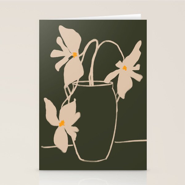 Green Symphony - The Jar Collection Stationery Card Gallery Image 2