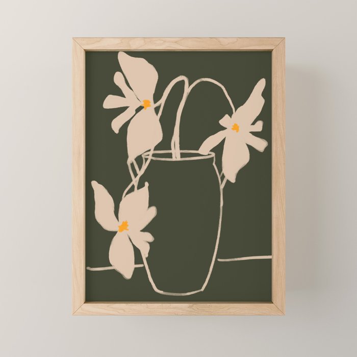 Green Symphony - The Jar Collection Mini Art Print Gallery Image 1