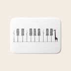 The Pianist Bath Mat Gallery Image 1