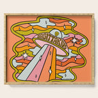 Sagittarius UFO Serving Tray Gallery Image 1