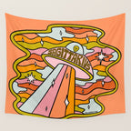 Sagittarius UFO Wall Tapestry Gallery Image 4
