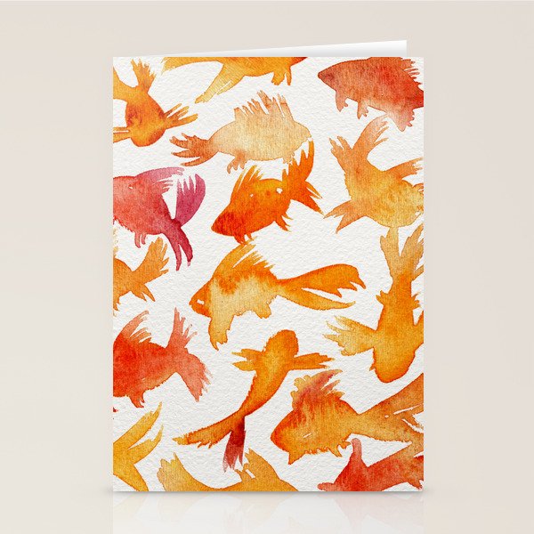 Goldfish Stationery Card Gallery Image 1