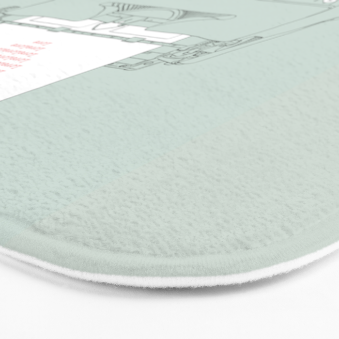 The Chemistry of Love Bath Mat Gallery Image 3