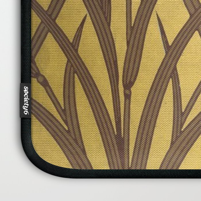 Walter Crane Rush & Iris Art Nouveau Laptop Sleeve Gallery Image 3