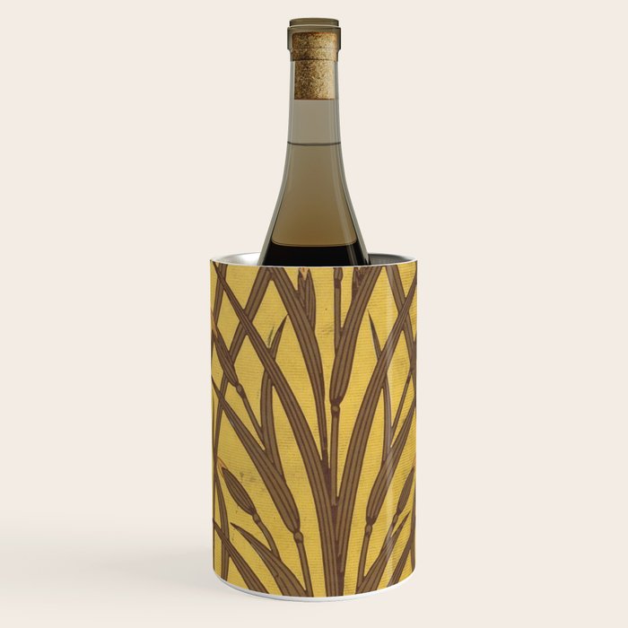 Walter Crane Rush & Iris Art Nouveau Wine Chiller Gallery Image 3