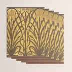 Walter Crane Rush & Iris Art Nouveau Wrapping Paper Gallery Image 3
