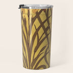 Walter Crane Rush & Iris Art Nouveau Travel Mug Gallery Image 3