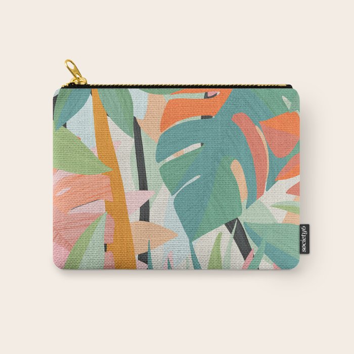 Tropical forest Carry All Pouch Gallery Image 1