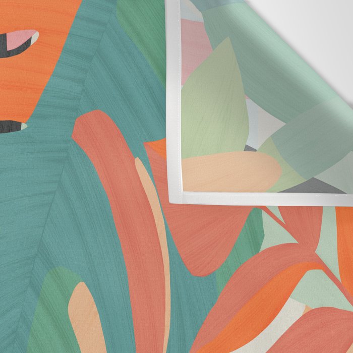 Tropical forest Wall Tapestry Gallery Image 3