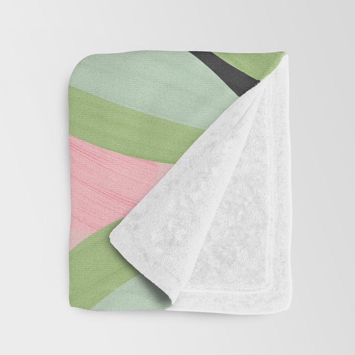 Tropical forest Throw Blanket Gallery Image 3