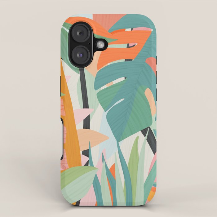 Tropical forest iPhone Case Gallery Image 1