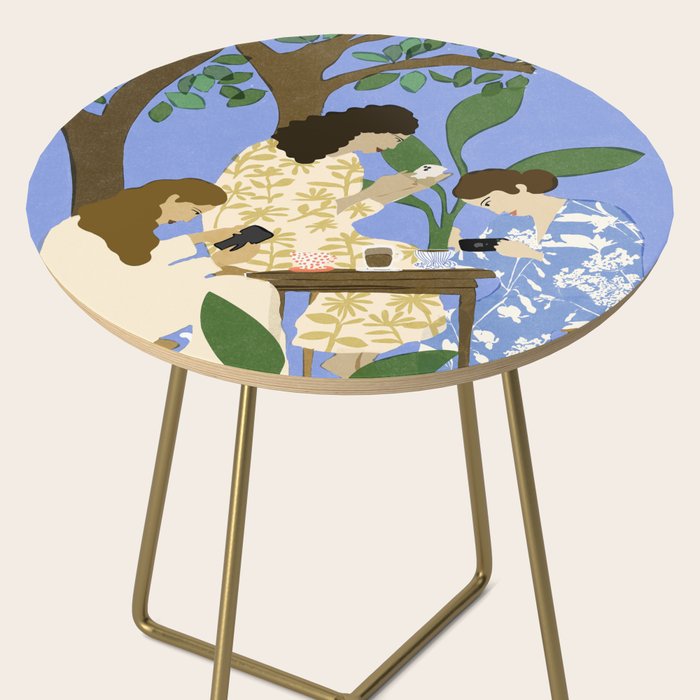 People used to talk to each other Side Table Gallery Image 2