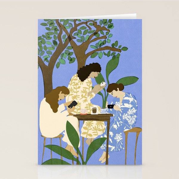People used to talk to each other Stationery Card Gallery Image 2
