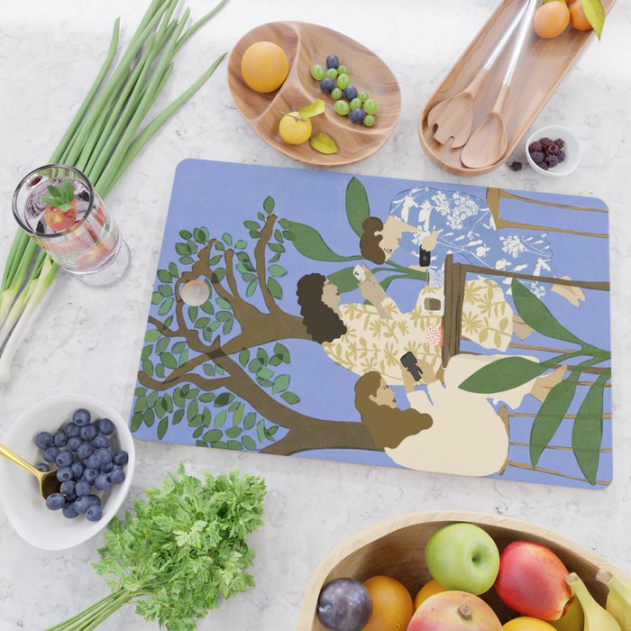 People used to talk to each other Cutting Board Gallery Image 2