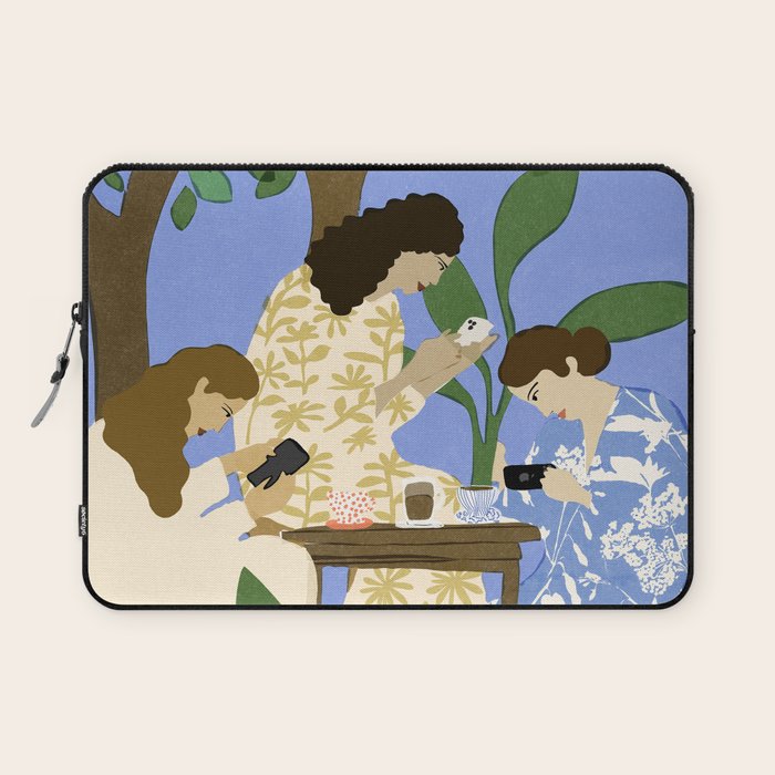 People used to talk to each other Laptop Sleeve Gallery Image 1