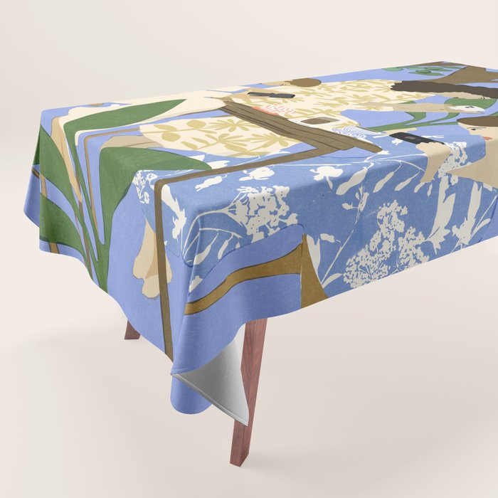 People used to talk to each other Tablecloth Gallery Image 1