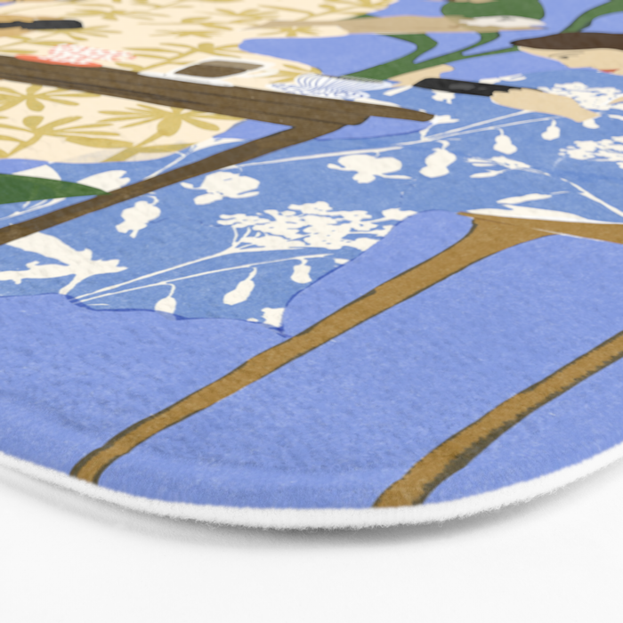 People used to talk to each other Bath Mat Gallery Image 3