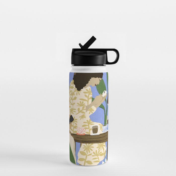 People used to talk to each other Water Bottle Gallery Image 1