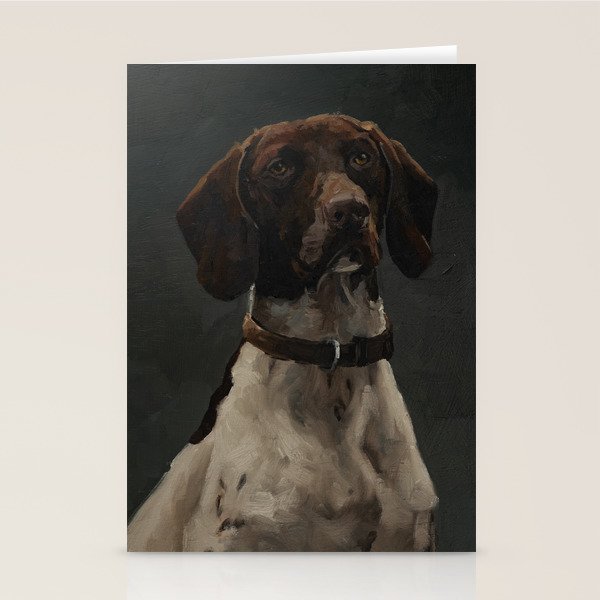 bird dog portrait Stationery Card Gallery Image 2