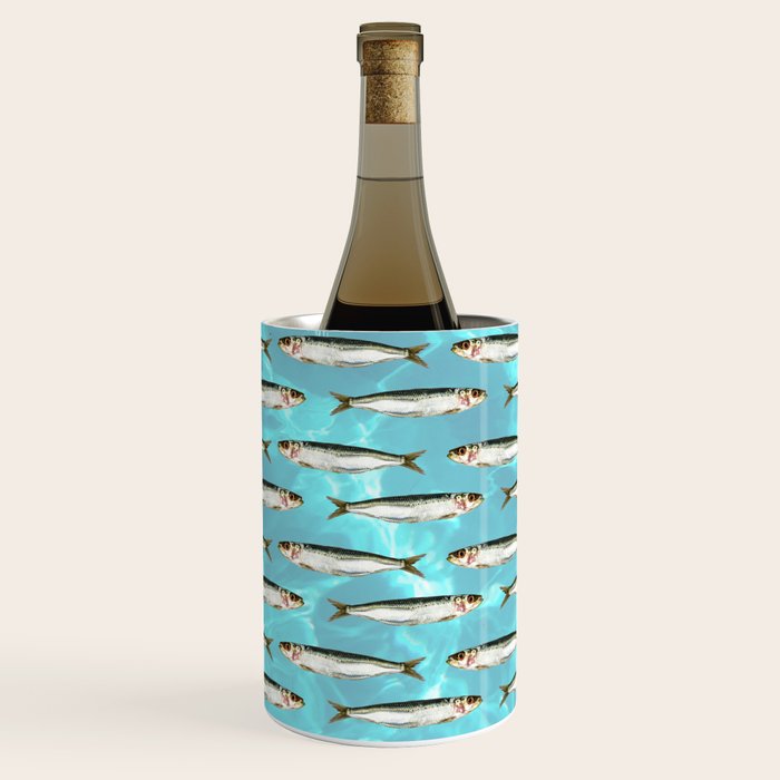 Sardines in the pool Wine Chiller Gallery Image 3