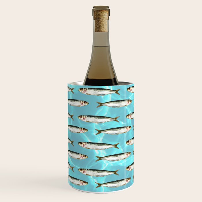 Sardines in the pool Wine Chiller Gallery Image 2