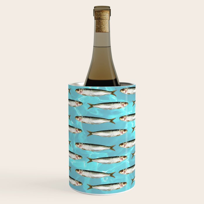 Sardines in the pool Wine Chiller Gallery Image 1