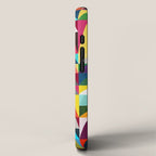 Abstract Geometric Mountains iPhone Case Gallery Image 2